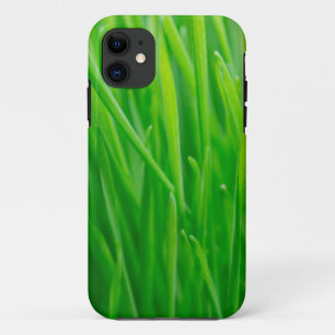 Vibrant Green Fresh Wheatgrass iPhone 11 Case
