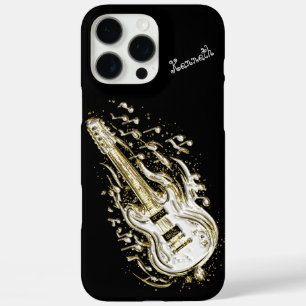 Vibrant Guitar Strings in Harmony iPhone 16 Pro Max Case