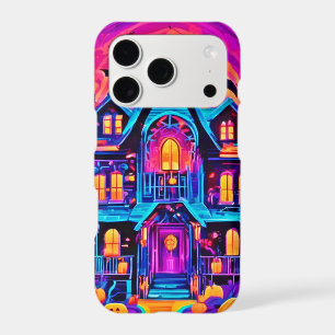 Vibrant Halloween House Art