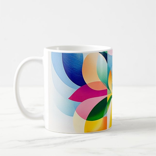 Vibrant Harmony Coffee Mug (Left)