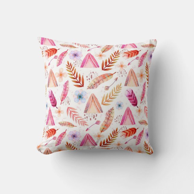 Vibrant Harmony Pillow (Front)