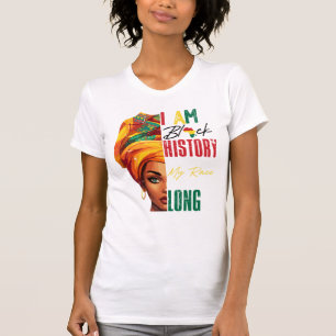 Vibrant Headwrap Illustration  T-Shirt