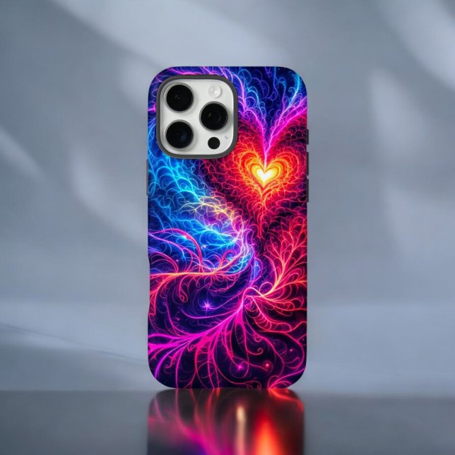 Vibrant Heart Swirl Case-Mate iPhone Case (Creator Uploaded)