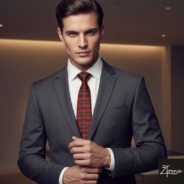 Vibrant Holiday Tartan Tie (Creator Uploaded)