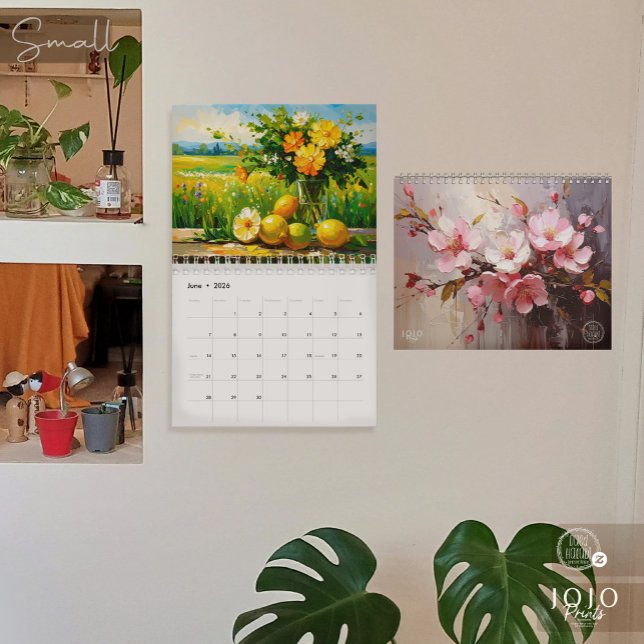Vibrant Impasto Art Calendar 2026 (Vibrant Impasto Art Calendar 2026-Small)