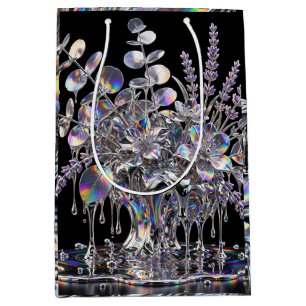 Vibrant Impasto Paint Explosion Gift Bag