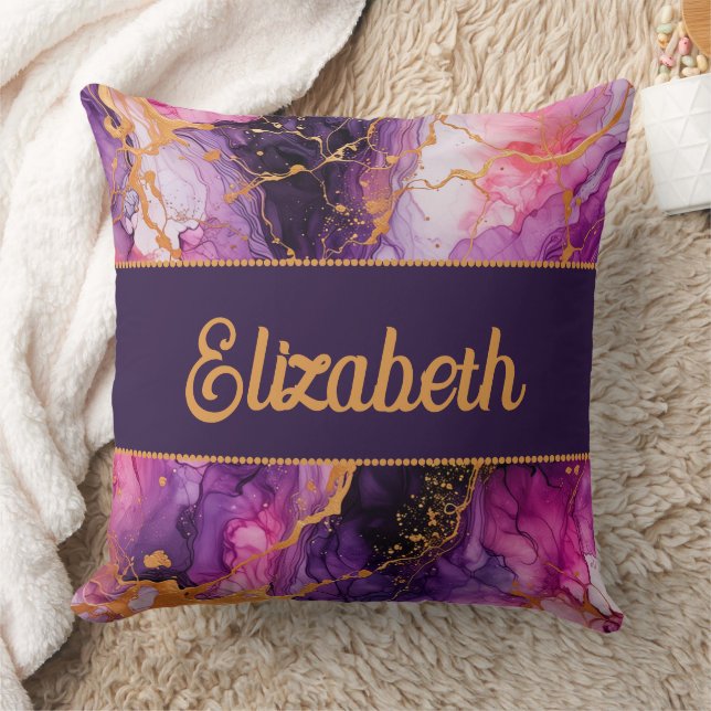 Vibrant Ink Fusion Cushion (Blanket)