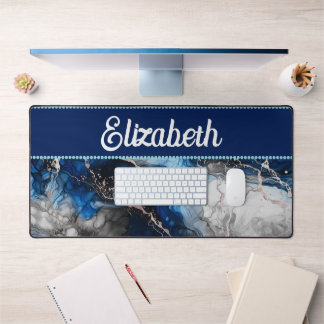 Vibrant Ink Fusion Desk Mat