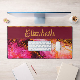Vibrant Ink Fusion Desk Mat