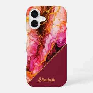 Vibrant Ink Fusion iPhone 16 Case