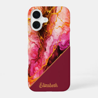 Vibrant Ink Fusion iPhone 16 Case