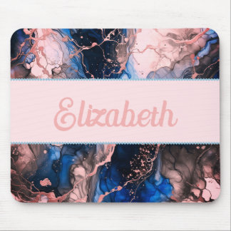 Vibrant Ink Fusion Mouse Pad