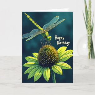 Vibrant Insect Birthday Card