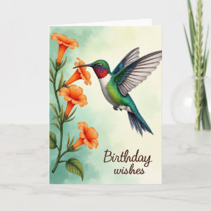 Vibrant Jewel Birthday Card