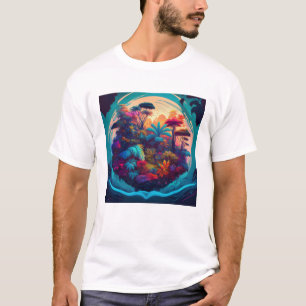 Vibrant Jungle - Lush Nature Design T-Shirt