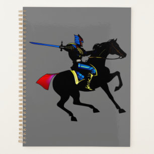 Vibrant Knight Canvas Print Planner