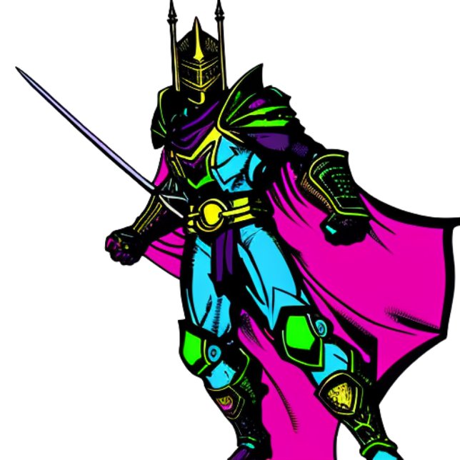  Vibrant Knight    T-Shirt (Creator Uploaded)