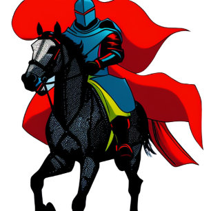 Vibrant Knight T-Shirt Throw Pillow Beverage Coas Glass Coaster