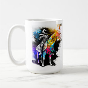 Vibrant Knight T-Shirt Throw Pillow Glass Coaster Coffee Mug
