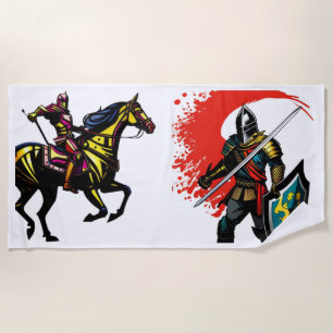  Vibrant Knight  Tote Bag Car Floor Mat Golf Towel
