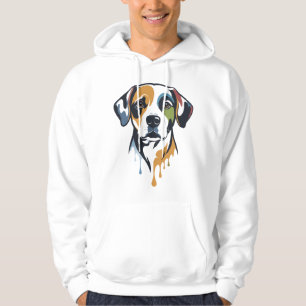 Vibrant Lab Pop Art Hoodie