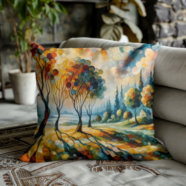 Vibrant Landscape Cushion (Creator Uploaded)