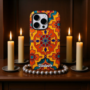 Vibrant Layered Abstract iPhone 16 Pro Case