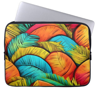Vibrant Leafscape Laptop Sleeve