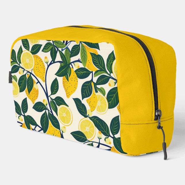 Vibrant Lemon Grove Dopp Kit (Right Corner)