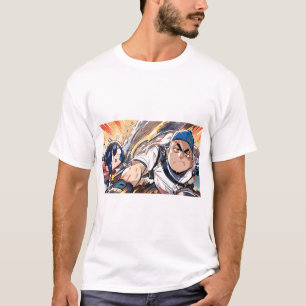 Vibrant "Less Is More" Abstract Graphic T-Shirt