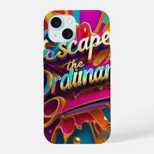 "Vibrant Life Escapes" iPhone 15 Case
