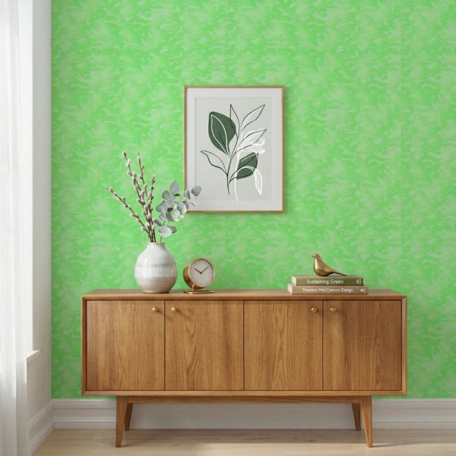 Vibrant Lime Green Abstract Camo Pattern Wallpaper (Creator Uploaded)