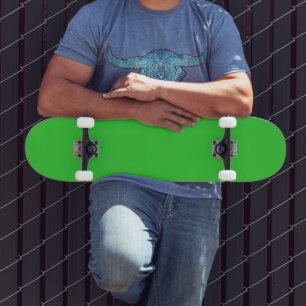 Vibrant Lime Green Skateboard for Bold Street Styl