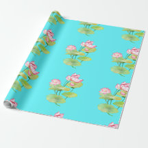 Vibrant Lotus Motif