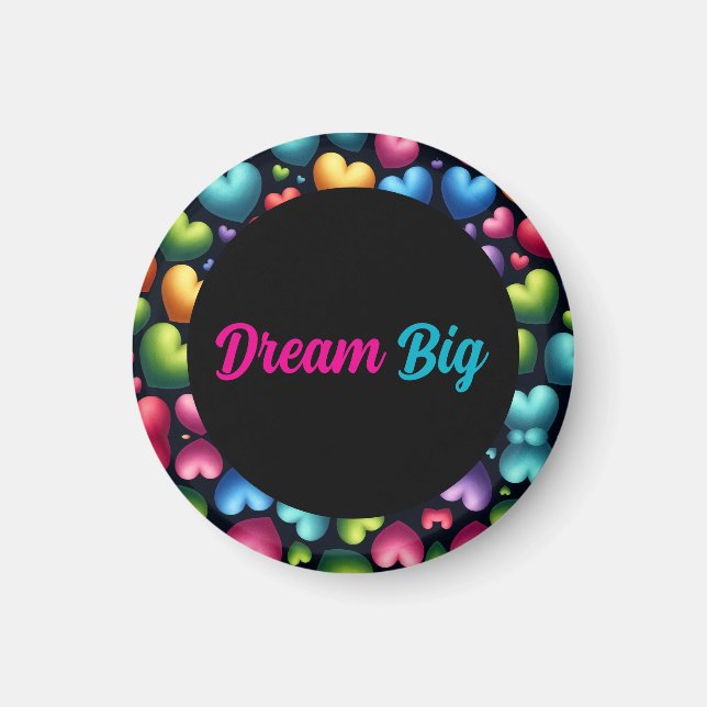 Vibrant Love (personalized) Magnet (Front)