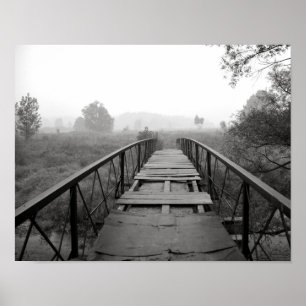 vibrant macro black and white photography poster