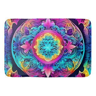 Vibrant Mandala Spirit Bath Mat