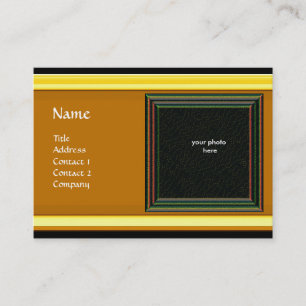 VIBRANT MEMORY2 MONOGRAM gem violet Business Card