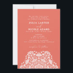 Vibrant Mexican Fiesta Rainbow Mandala Wedding Invitation<br><div class="desc">Beautiful invitations and stationery for special occasions and festivals are available in both physical and digital formats. We can extend any design into matching items such as RSVP cards,  labels,  envelopes,  and more. Customization is available upon request. Looking forward to hearing from you!</div>