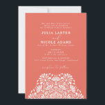 Vibrant Mexican Fiesta Rainbow Mandala Wedding Invitation<br><div class="desc">Beautiful invitations and stationery for special occasions and festivals are available in both physical and digital formats. We can extend any design into matching items such as RSVP cards,  labels,  envelopes,  and more. Customization is available upon request. Looking forward to hearing from you!</div>