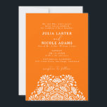 Vibrant Mexican Fiesta Rainbow Mandala Wedding Invitation<br><div class="desc">Beautiful invitations and stationery for special occasions and festivals are available in both physical and digital formats. We can extend any design into matching items such as RSVP cards,  labels,  envelopes,  and more. Customization is available upon request. Looking forward to hearing from you!</div>