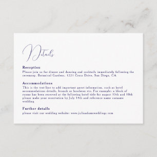 Vibrant Mexican Fiesta Style Rainbow Wedding Enclosure Card