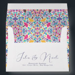 Vibrant Mexican Fiesta Style Rainbow Wedding Envelope<br><div class="desc">Beautiful Invitation to celebrate Special occasions and festivals comes with digital and E-invitation as per your request. We would love to replicate our designs to make multiple products like rsvp cards, labels envelopes, and more. Customisation is available for ready to print on request at info@shamaurcreatif@gmail.com. Look Forward to hearing from...</div>