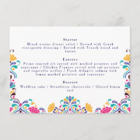 Vibrant Mexican Fiesta Style Rainbow Wedding