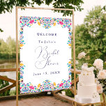 Vibrant Mexican Fiesta Style Rainbow Wedding Poster<br><div class="desc">Beautiful Invitation to celebrate Special occasions and festivals comes with digital and E-invitation as per your request. We would love to replicate our designs to make multiple products like rsvp cards, labels envelopes, and more. Customisation is available for ready to print on request at info@shamaurcreatif@gmail.com Look Forward to hearing from...</div>