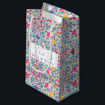 Vibrant Mexican Fiesta Style Rainbow Wedding Small Gift Bag<br><div class="desc">Beautiful Invitation to celebrate Special occasions and festivals comes with digital and E-invitation as per your request. We would love to replicate our designs to make multiple products like rsvp cards, labels envelopes, and more. Customisation is available for ready to print on request at info@shamaurcreatif@gmail.com. Look Forward to hearing from...</div>