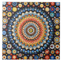 Vibrant Millefiori Elegant Pattern