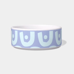 Vibrant Modern Pattern with Bold Colour Shapes Bowl