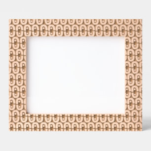 Vibrant Modern Pattern with Bold Colour Shapes Etched Frames