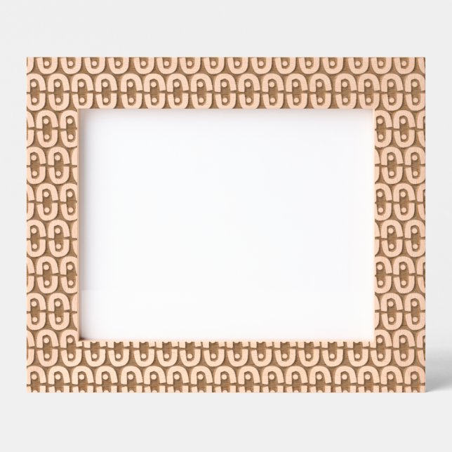 Vibrant Modern Pattern with Bold Colour Shapes Etched Frames (Front)